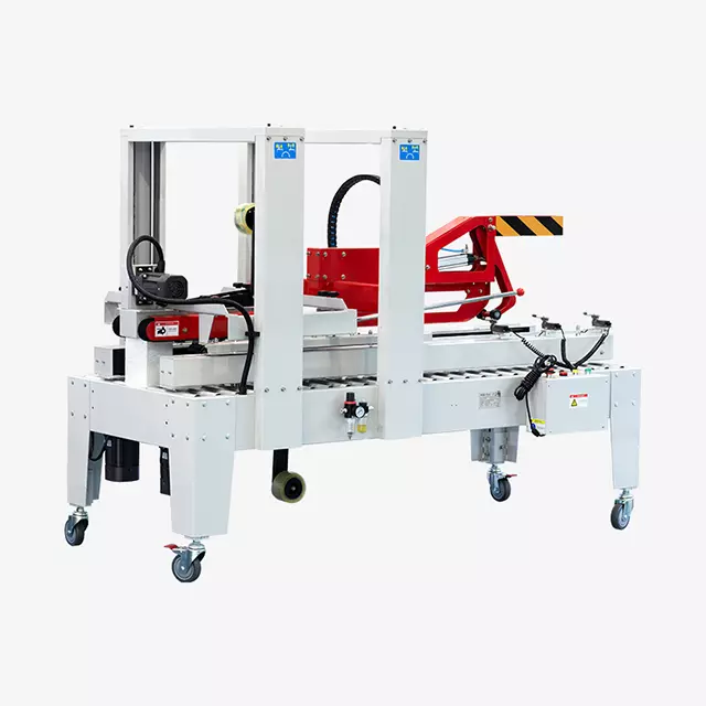 Máy dán thùng carton bán tự động Hualian FXJ-5050ZB